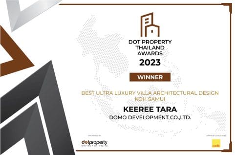 Certificate_Best Ultra Luxury Villa Architectural Design Koh Samui-Keeree Tara 1